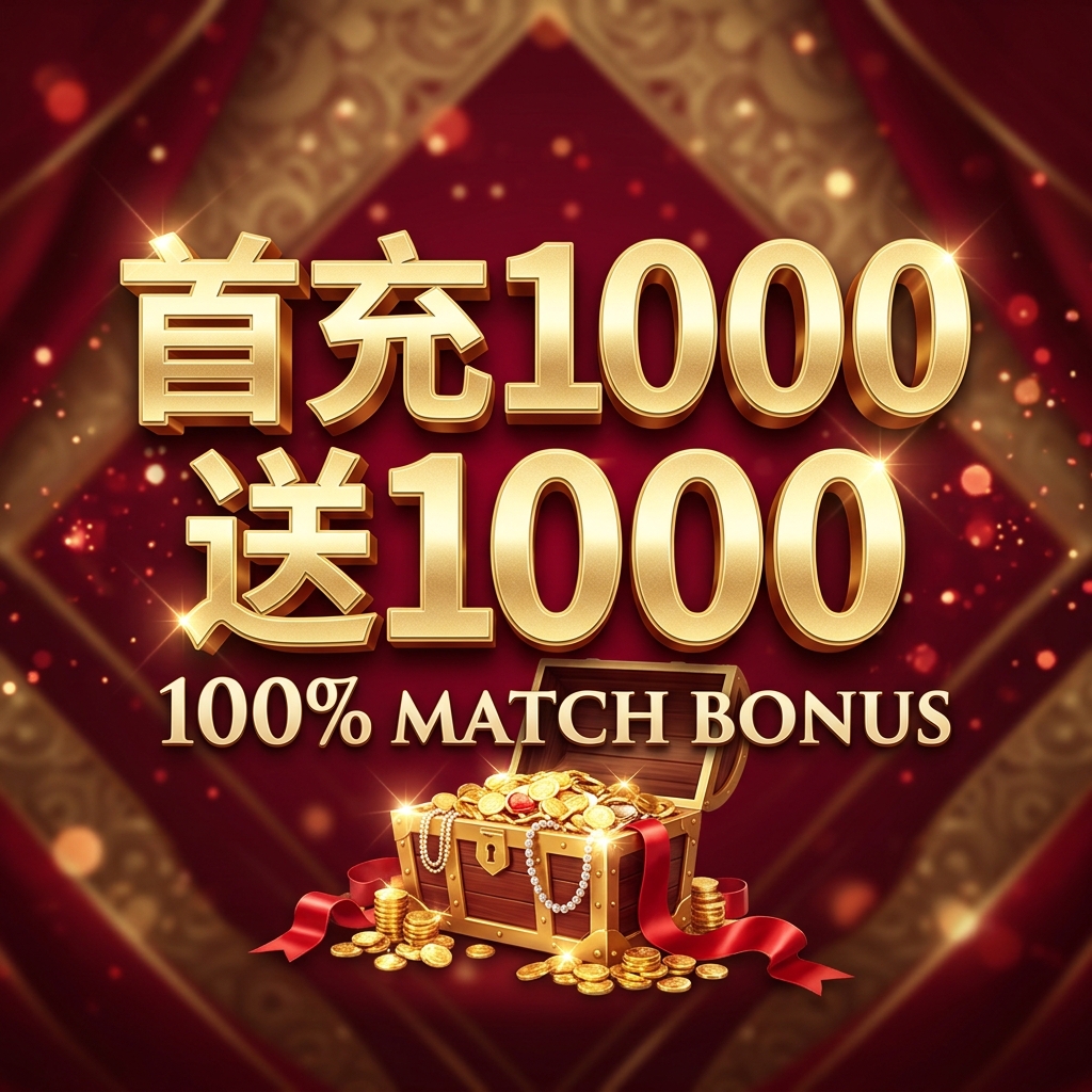 新會員首充 1,000 送 1,000